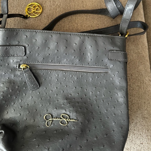 Jessica Simpson Handbags - Jessica Simpson Ostrich medium bag